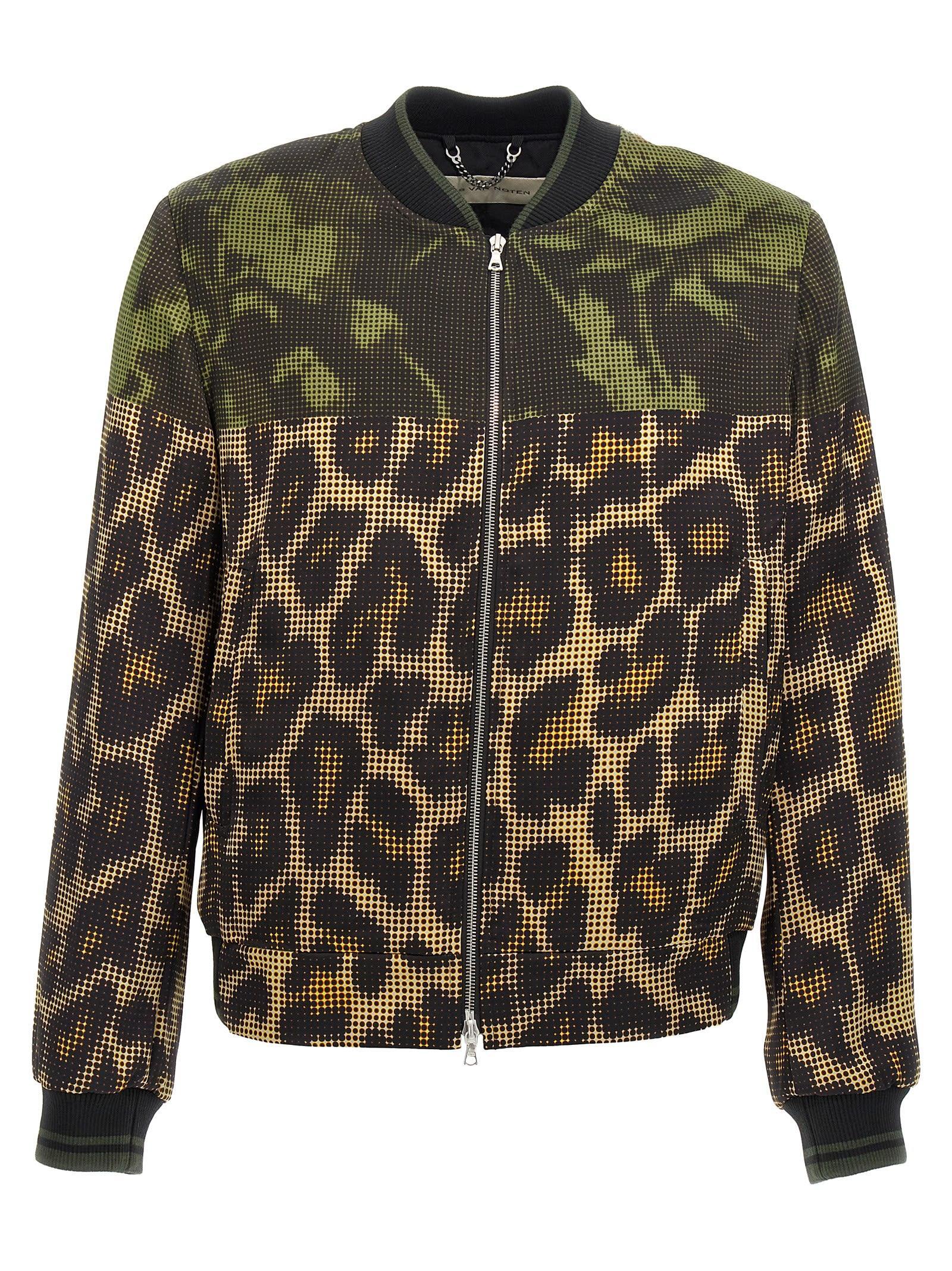 DRIES VAN NOTEN Vanny Bomber Jacket In Multicolor Product Image