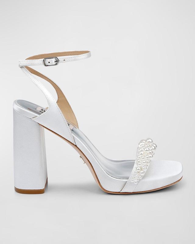 Calida Pearly Ankle-Strap Silk Sandals Product Image