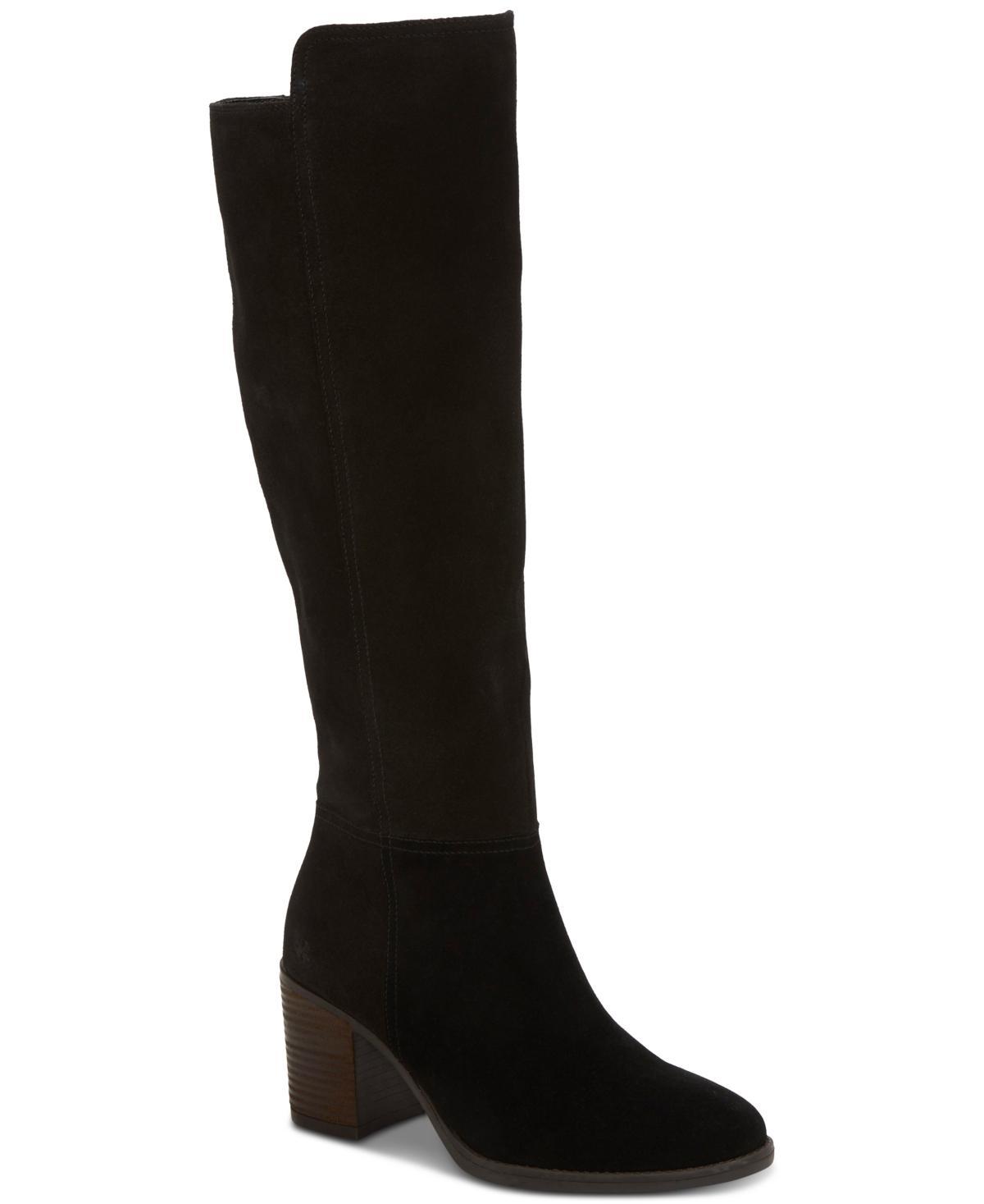 Lucky Brand Womens Bonnay Knee-High Block-Heel Boots Product Image