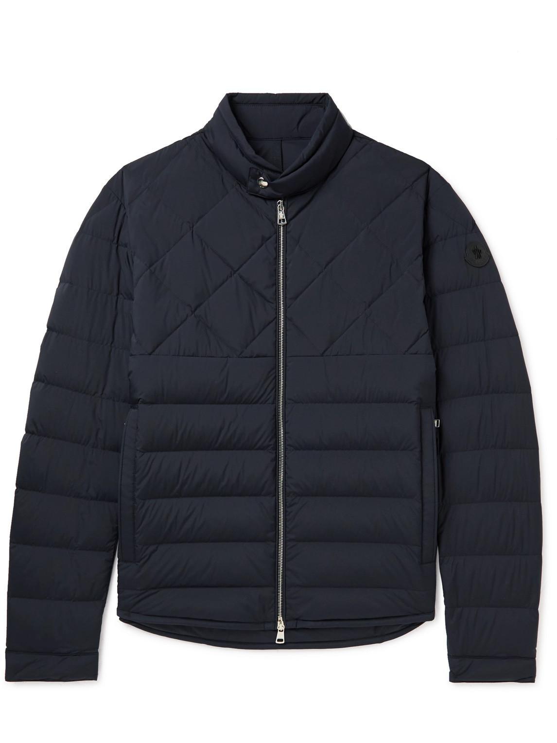 MONCLER Choquart Quilted Shell Down Jacket In Blue Product Image