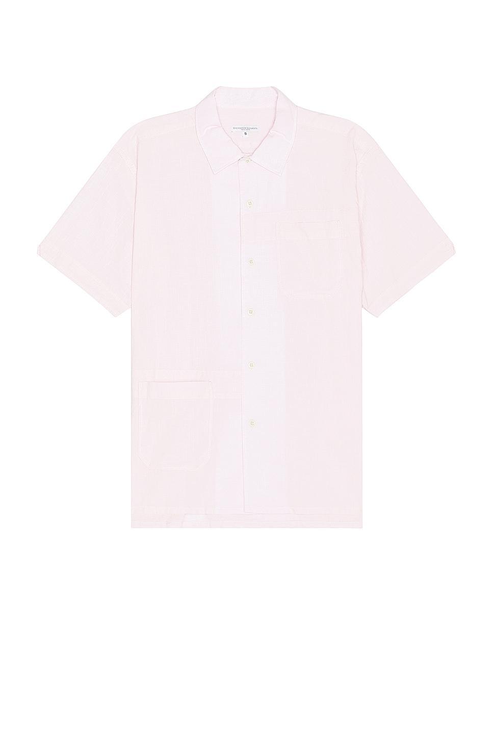 Engineered Garments Camp Shirt Pink. (also in L, M, XL/1X). Product Image