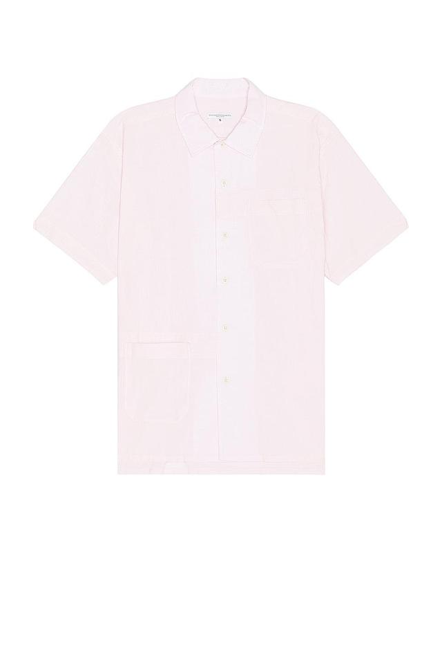 Engineered Garments Camp Shirt Pink. (also in L, M, XL/1X). Product Image