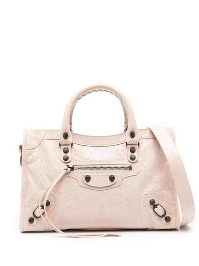 Small Le City Shoulder Bag In Almond Product Image