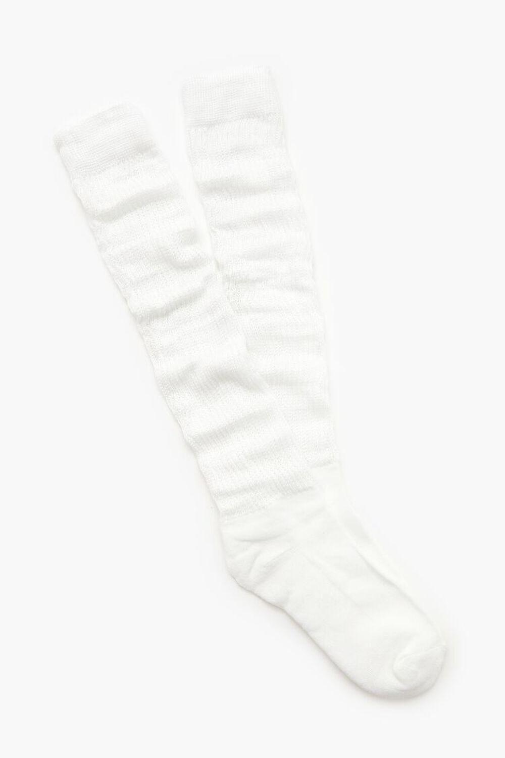 Scrunched Over-the-Knee Socks | Forever 21 Product Image