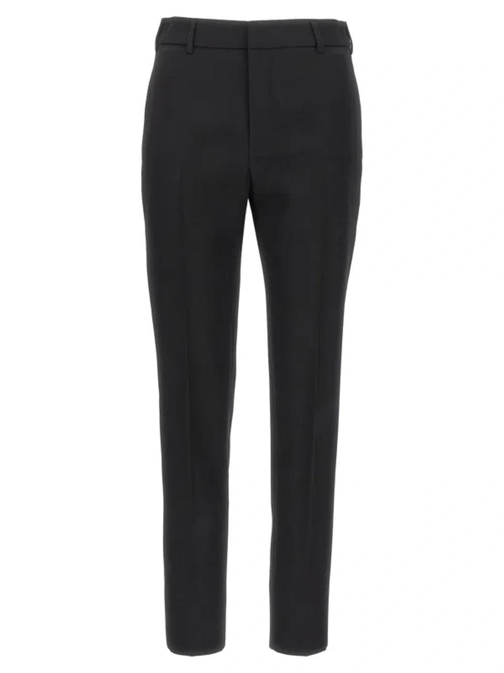 Smoking Pants In Black Product Image