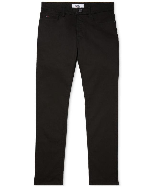 Tommy Hilfiger Mens Adaptive Straight Black Jeans Product Image