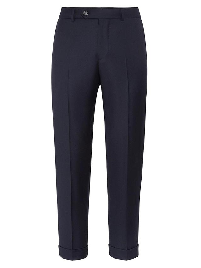 Mens Formal Fit Trousers in Super 150s Virgin Wool Four Season Batavia Product Image