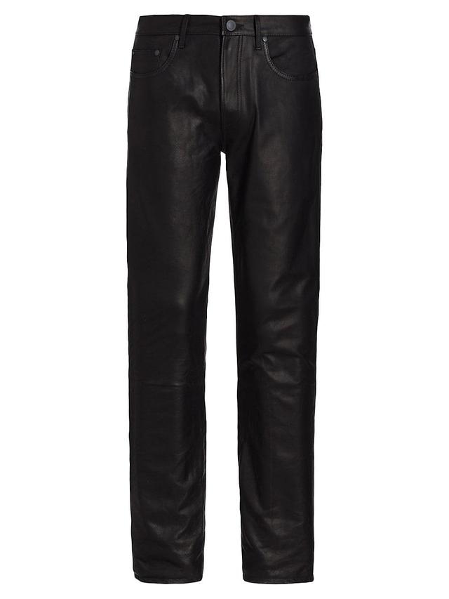 Mens The Daze Leather Pants Product Image