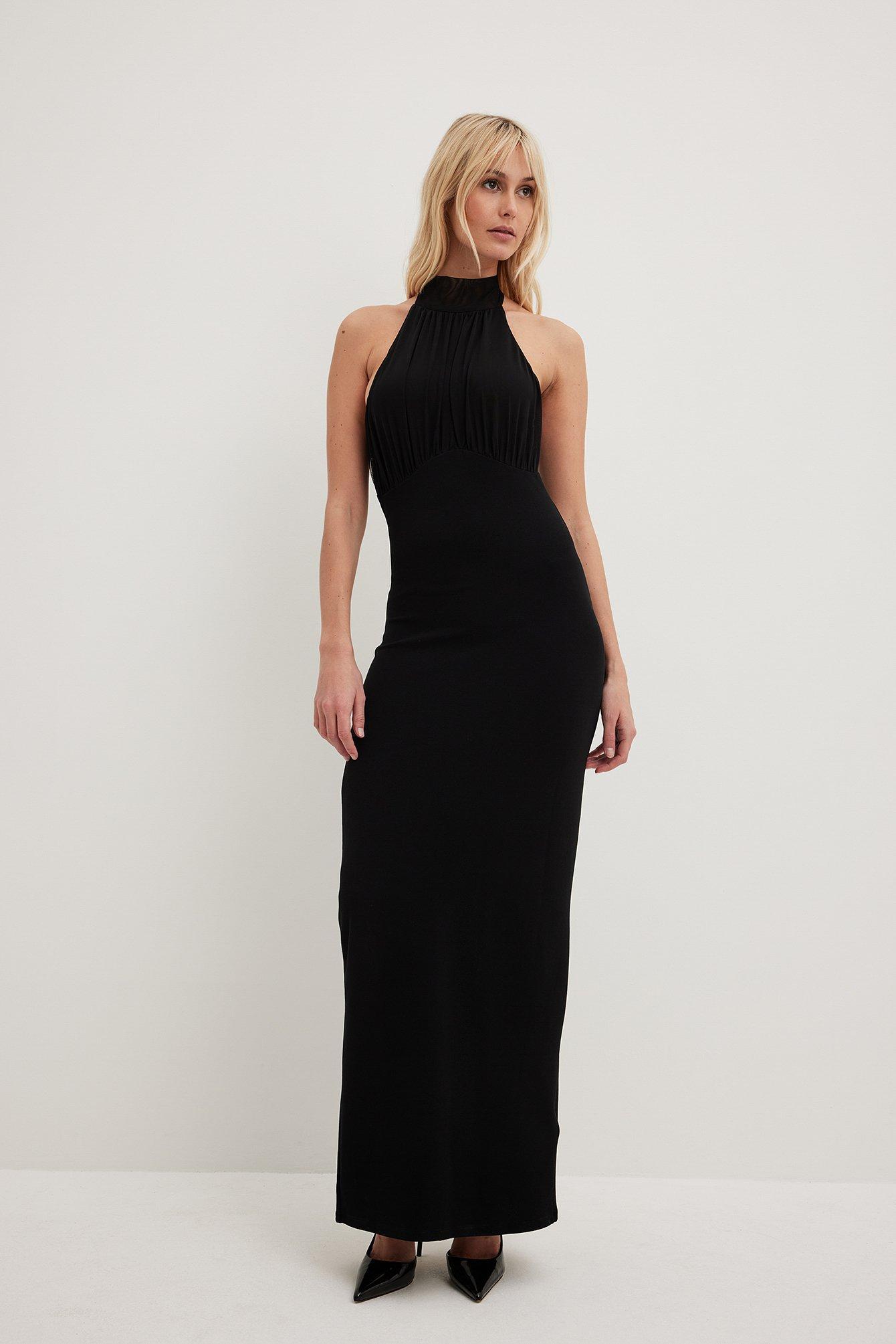 Front Draped Tie Maxi Dress product image