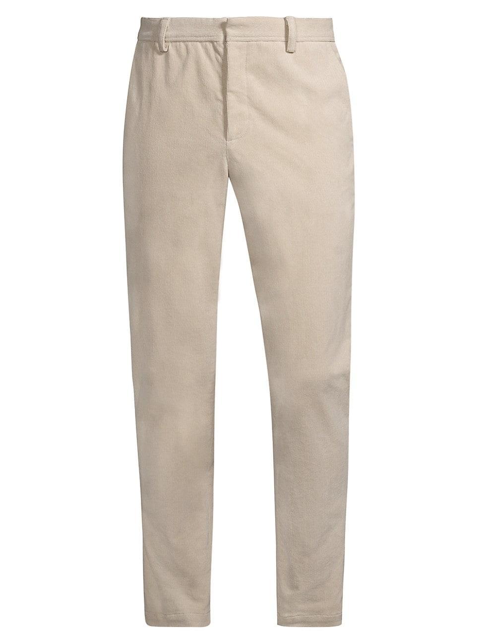 Mens Wale Corduroy Slim-Fit Pants Product Image