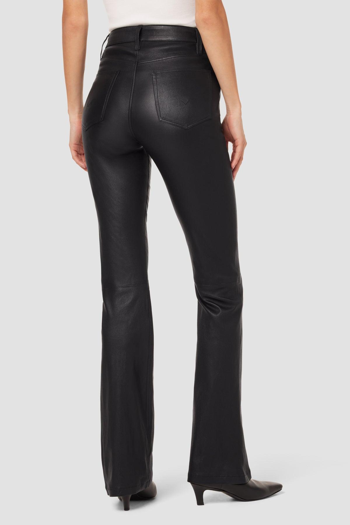 Faye Ultra High-Rise Bootcut Leather Pant Female Product Image