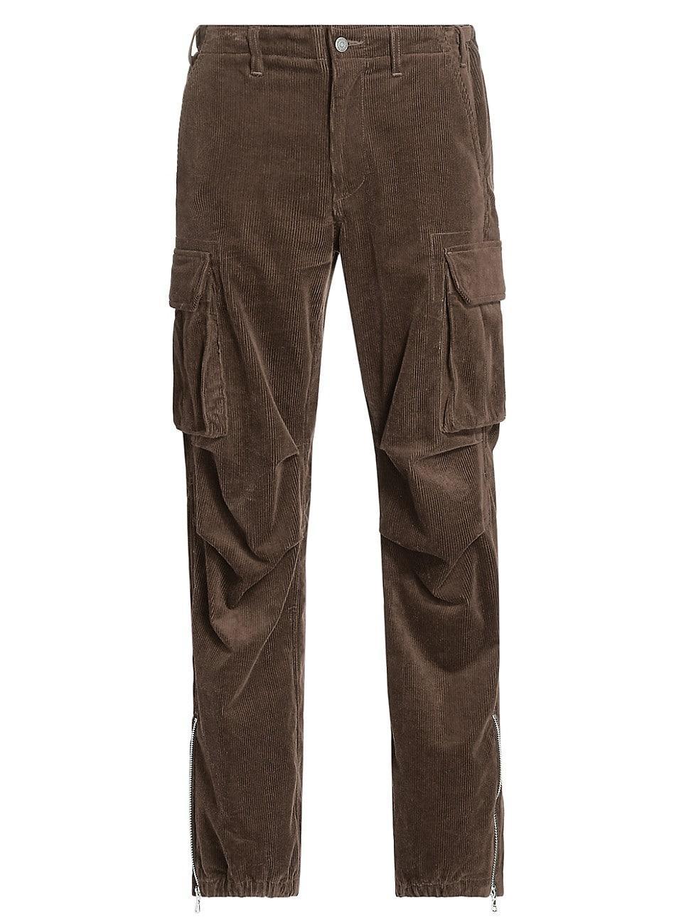 Mens Sylvester Stretch Corduroy Cargo Pants Product Image