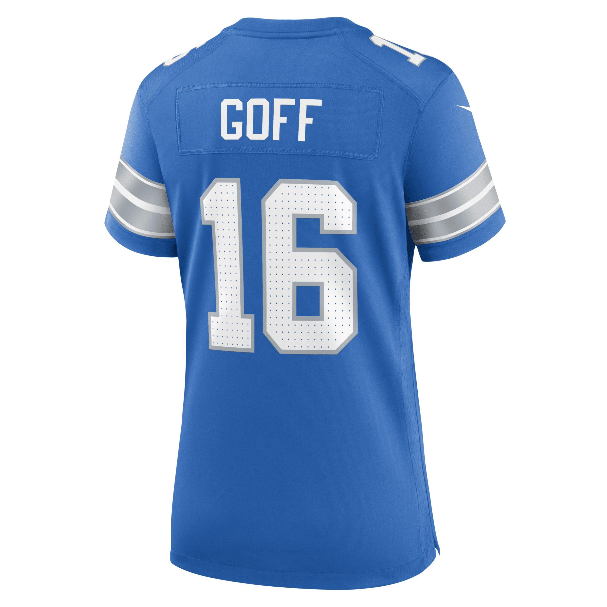 Jared Goff Detroit Lions Nike Womens NFL Game Football Jersey Product Image