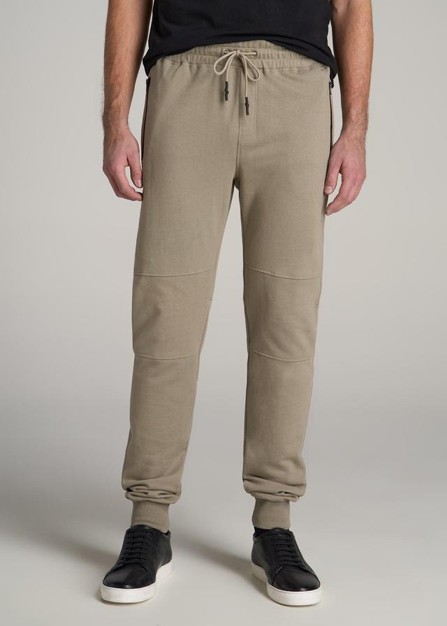 Wearever French Terry Men's Tall Joggers in Khaki Male Product Image