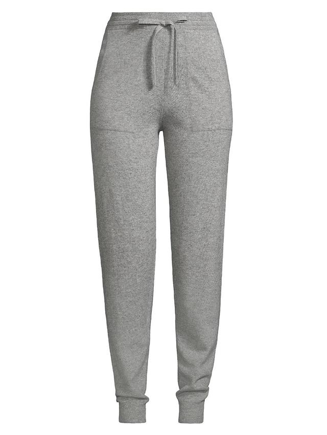 Womens Cashmere-Blend Joggers Product Image