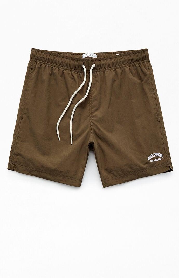 Men's Collegiate 6" Swim Trunks - Product Image