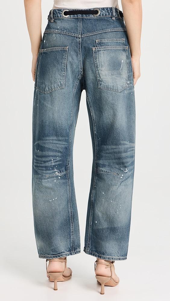 Free People Moxie Pull-On Barrel Jeans | Shopbop Product Image