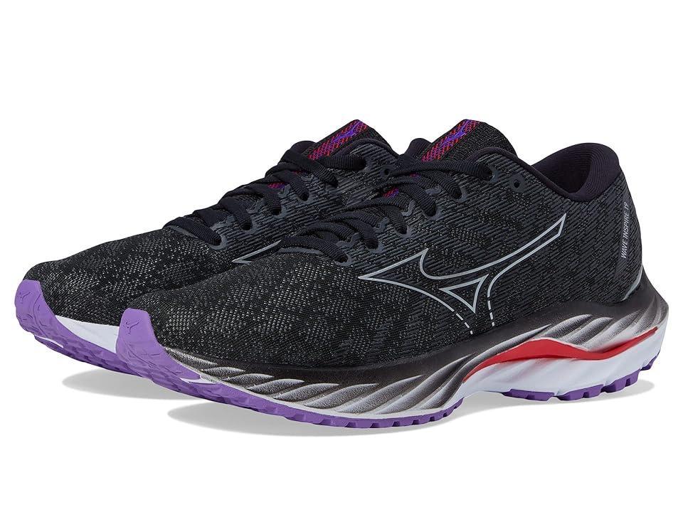 Mizuno Wave Inspire 19 Silver) Women's Shoes Product Image