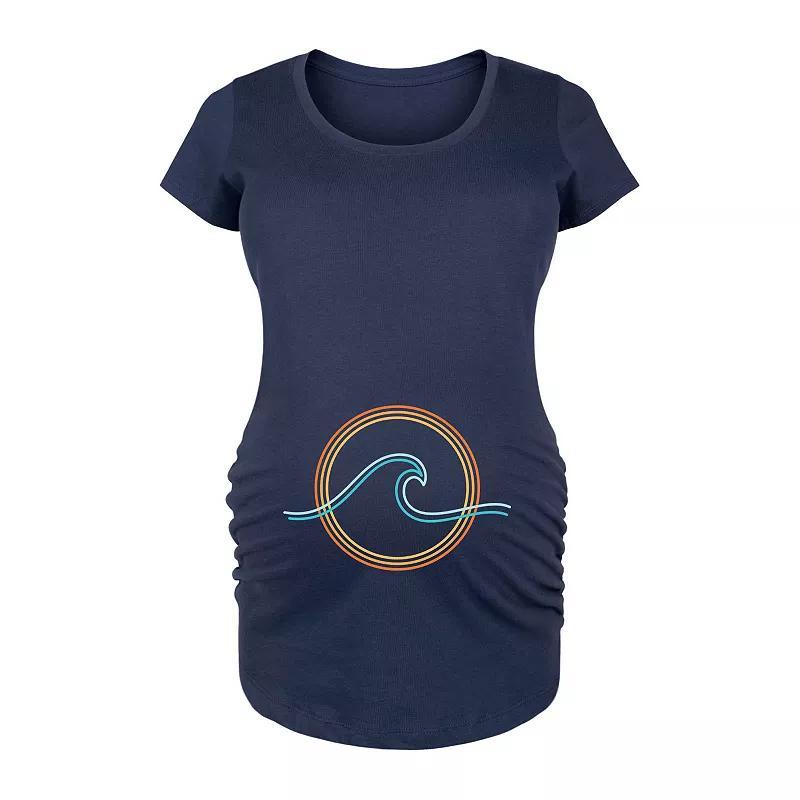 Maternity Sun Wave Graphic Tee, Womens Product Image