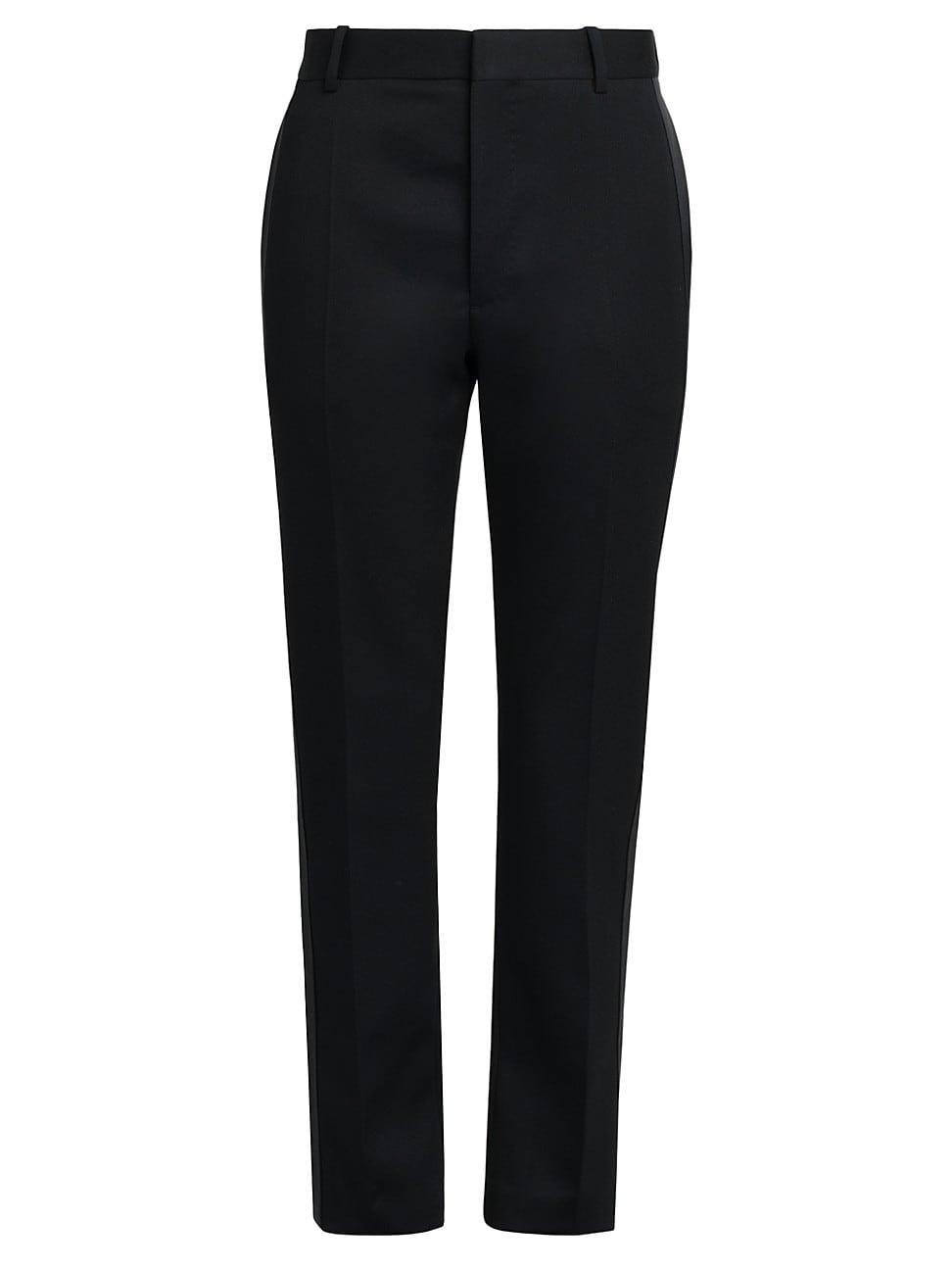 Mens Wool Tuxedo Pants Product Image