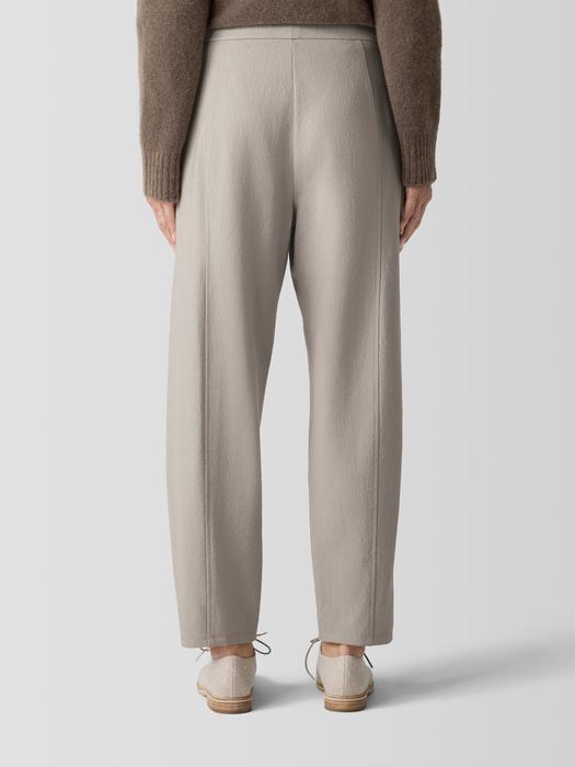 EILEEN FISHER Felted Wool Jersey Lantern Pant in Regenerative Woolfemale Product Image