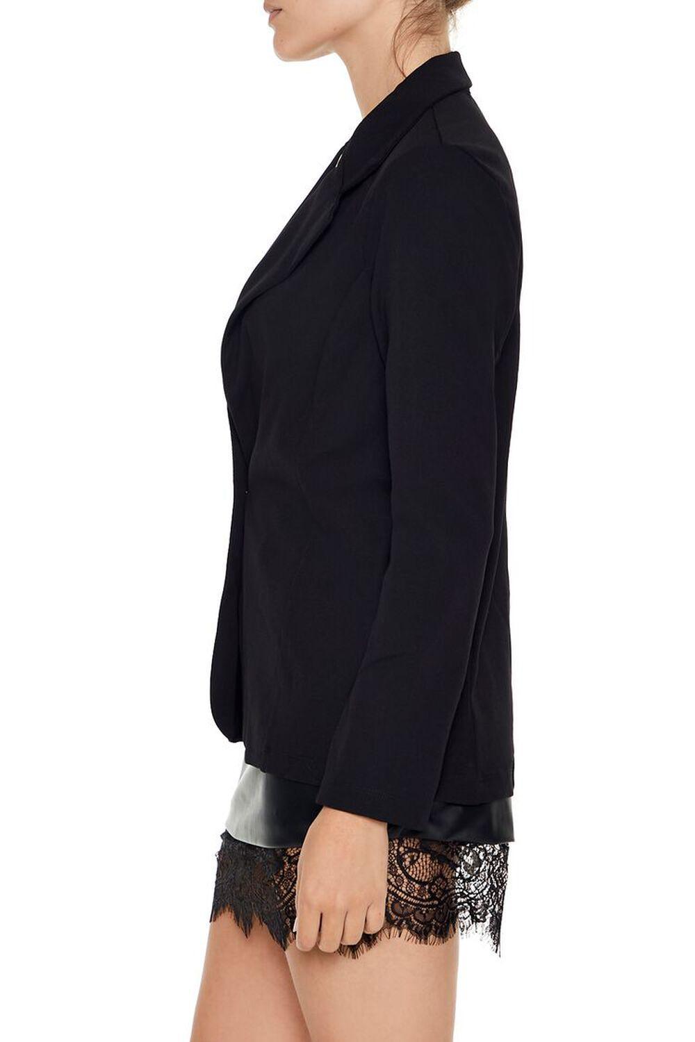 Boxy Notched Lapel Blazer | Forever 21 Product Image