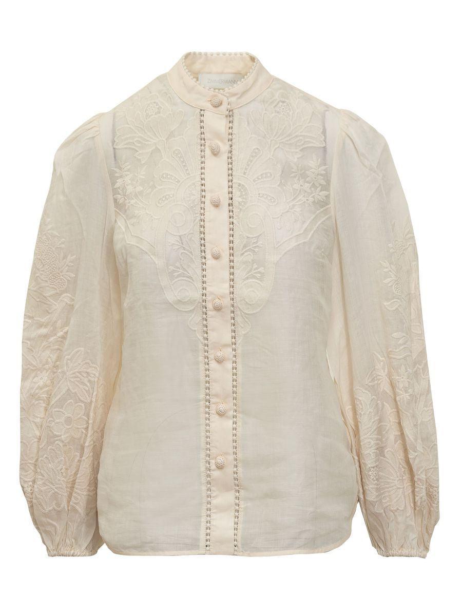 ZIMMERMANN Shirts In Beige Product Image