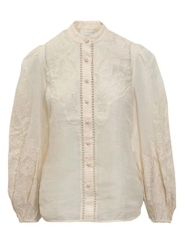 ZIMMERMANN Shirts In Beige Product Image