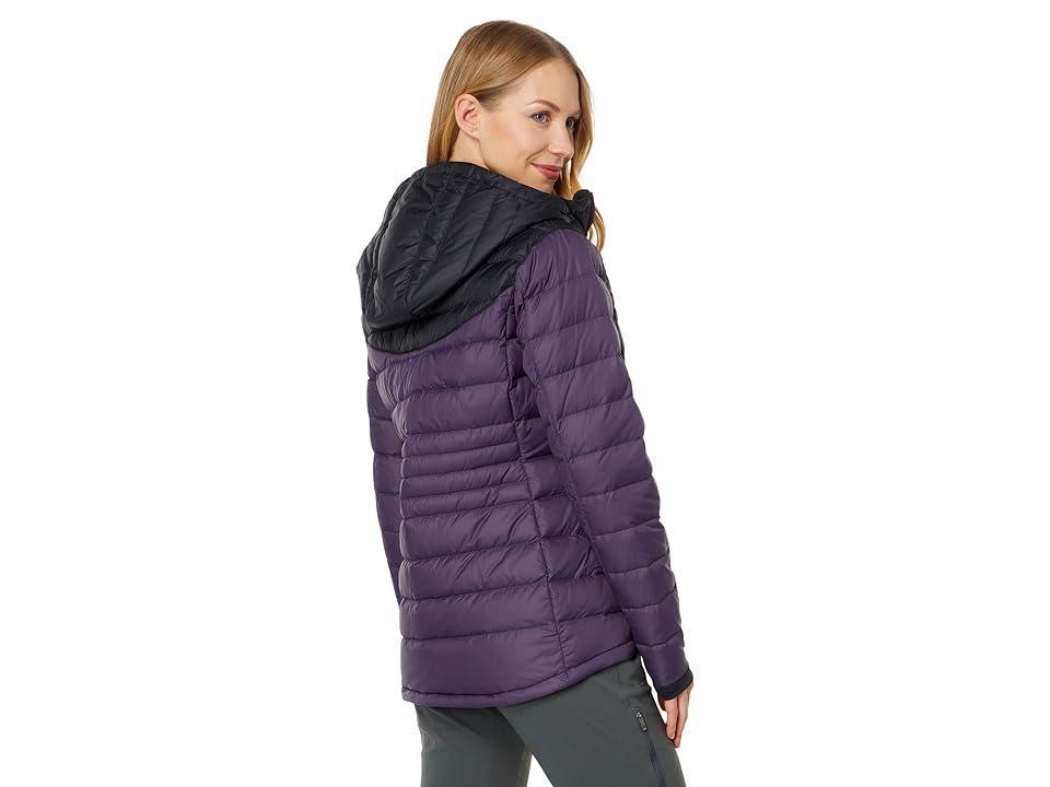 Flylow Betty Down Jacket (Black/Berry) Women's Clothing Product Image