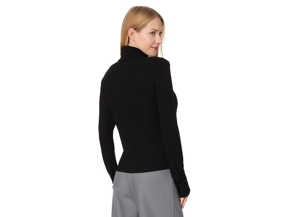 Michael Stars Tara Crop Turtleneck Women's Clothing Product Image