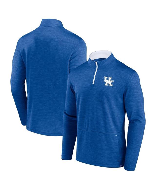 Mens Fanatics Royal Kentucky Wildcats Classic Homefield Quarter-Zip Top Product Image