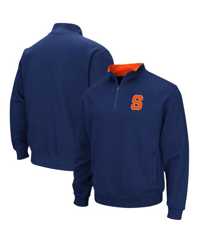 Mens Colosseum Charcoal Syracuse Orange Tortugas Team Logo Quarter-Zip Jacket Product Image