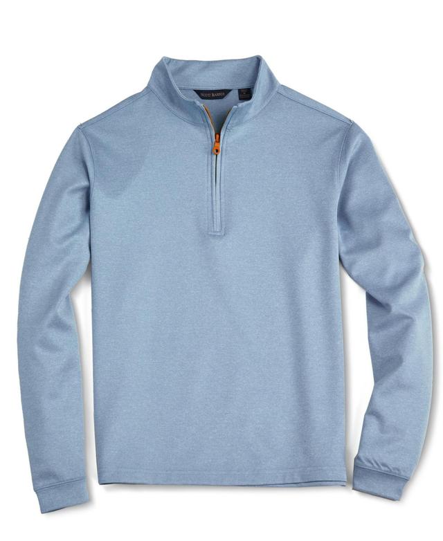 Scott Barber Mens Super Stretch Zip Mock Sweatshirt Product Image