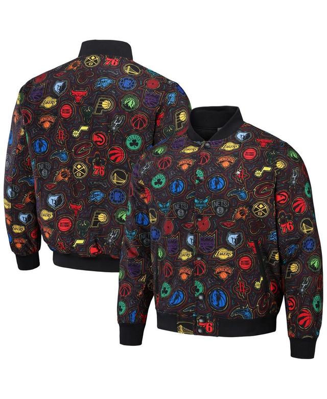 Mens Nba x Staple Black All Teams Fusion Full-Snap Jacket Product Image