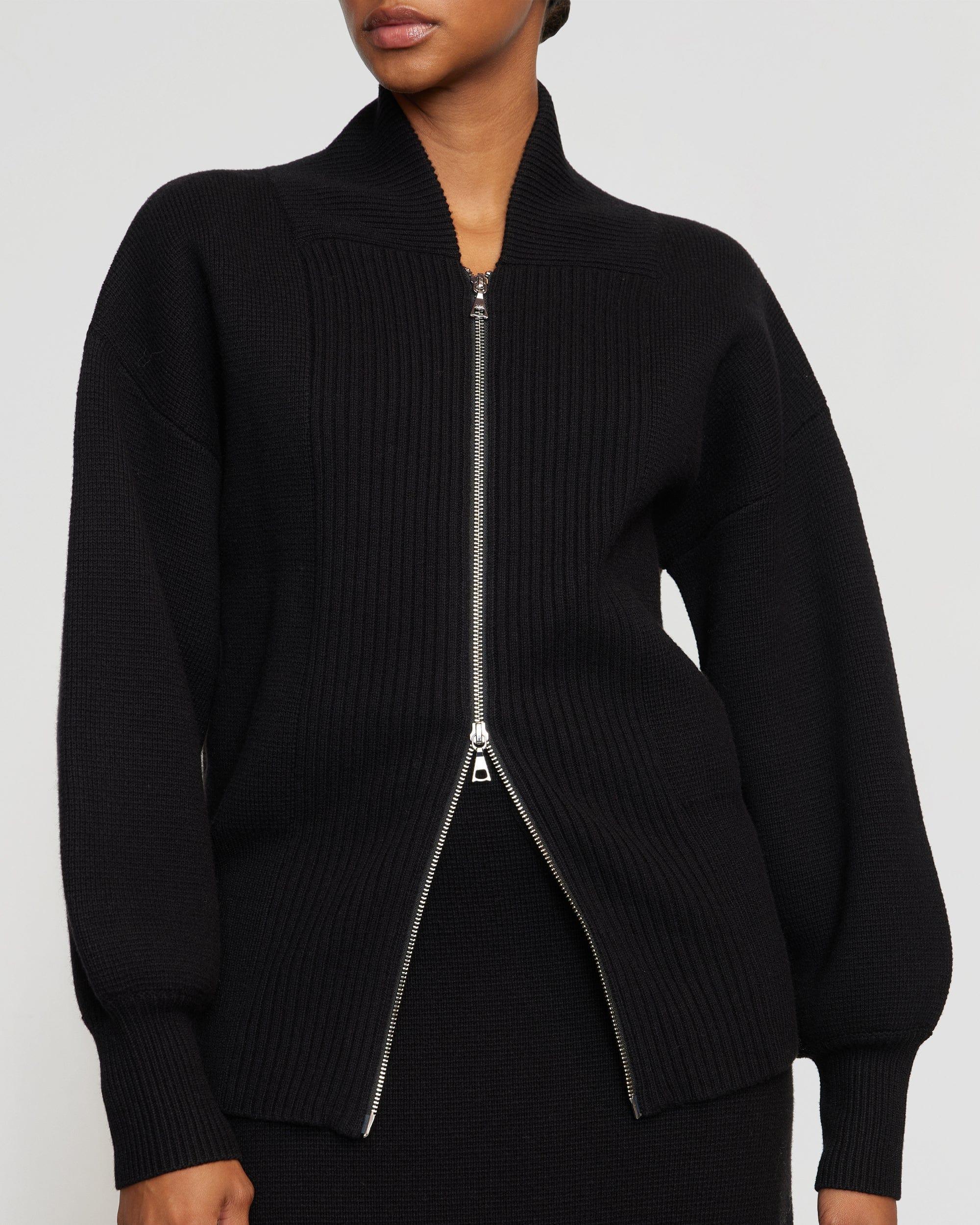 Manning Organic Cotton-Wool Zip Cardigan Product Image