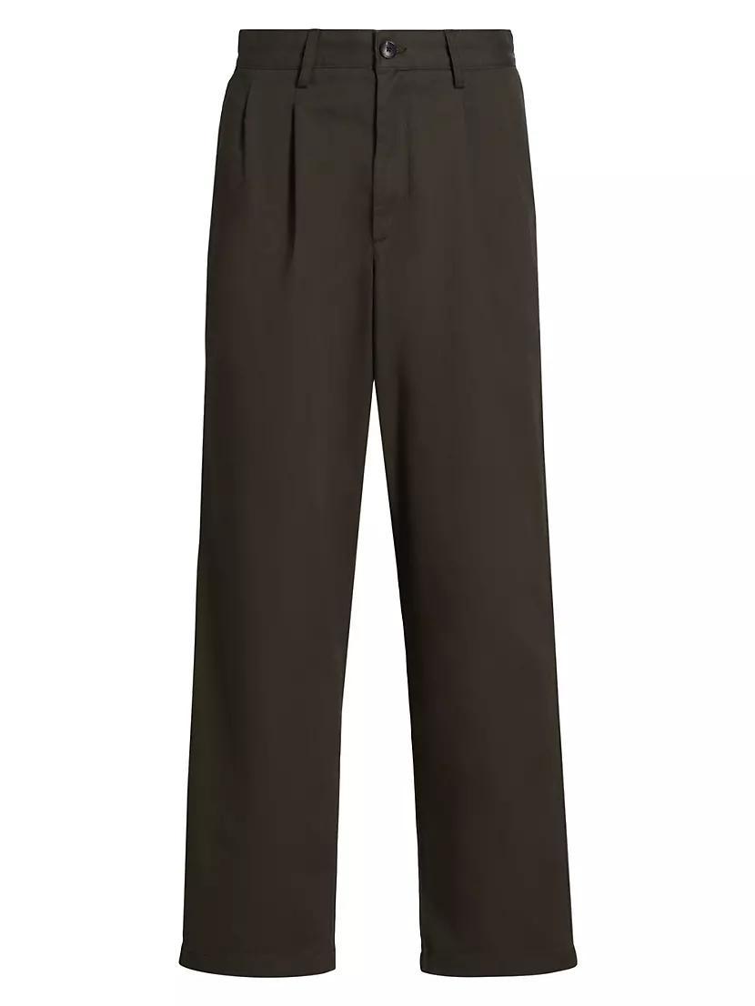 Double-Pleat Chino Pants Product Image