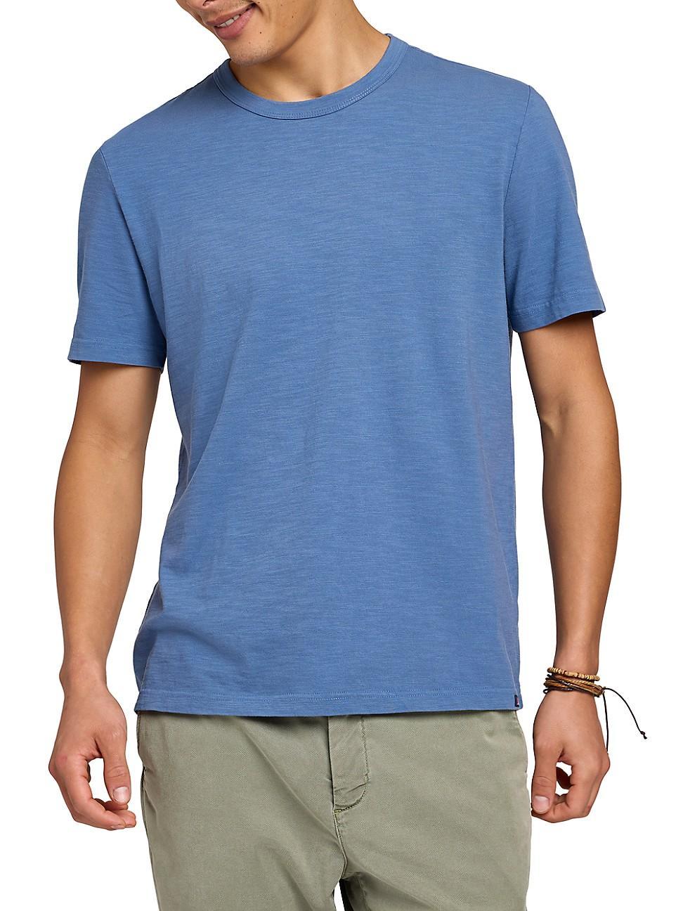 Mens Cotton Crewneck T-Shirt Product Image