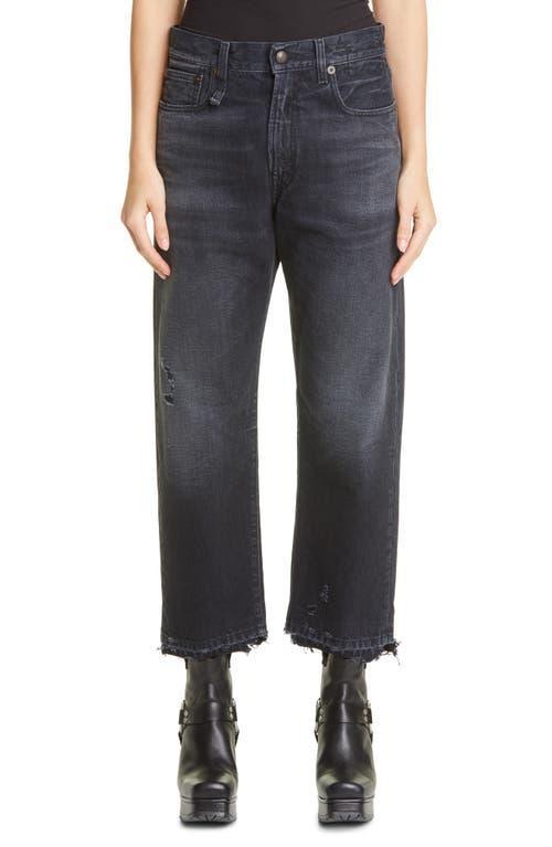 R13 Distressed Boyfriend Jeans Product Image