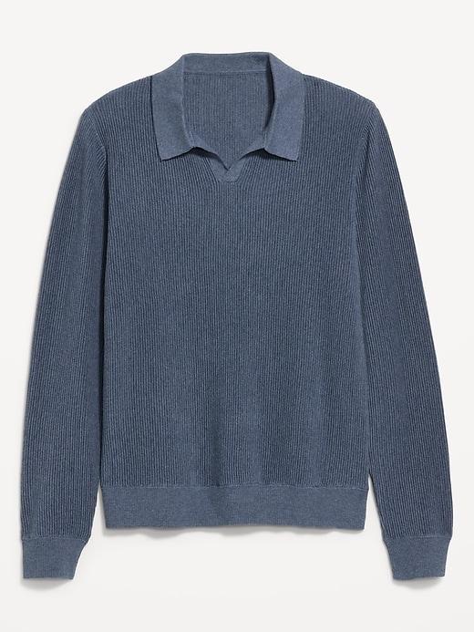 Relaxed Fit Polo Sweater Product Image