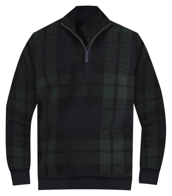 Boathouse Plaid Quarter-Zip Product Image