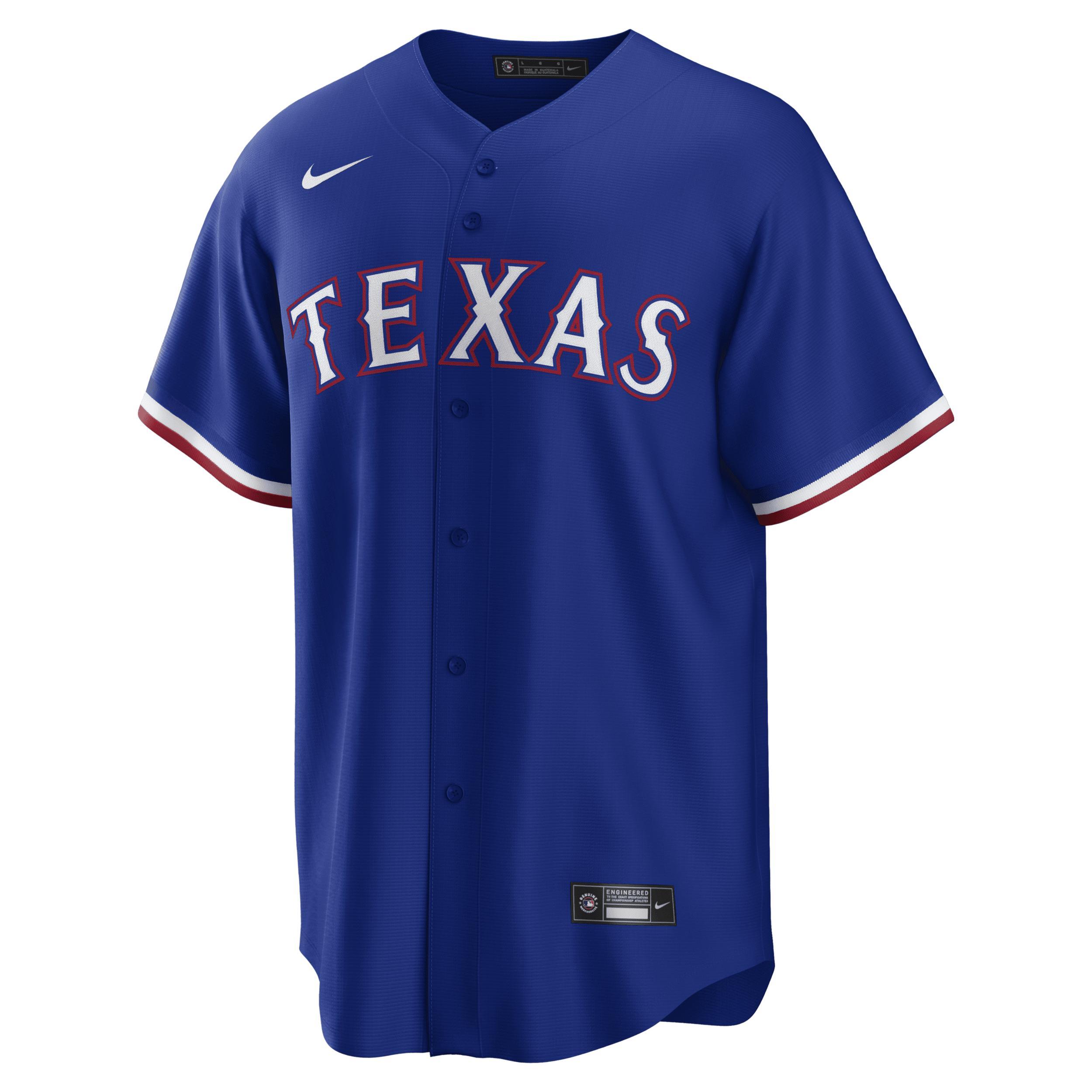 MLB Texas Rangers (Corey Seager) Men's Replica Baseball Jersey Product Image