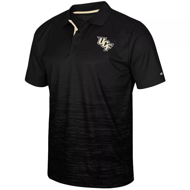 Mens Colosseum Black Ucf Knights Marshall Polo Shirt Product Image