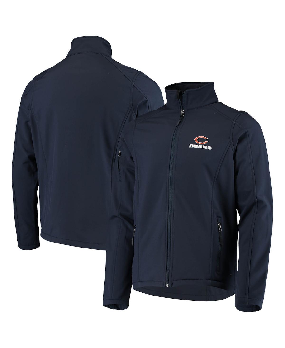 Mens Dunbrooke Navy Chicago Bears Sonoma Softshell Full-Zip Jacket Blue Product Image