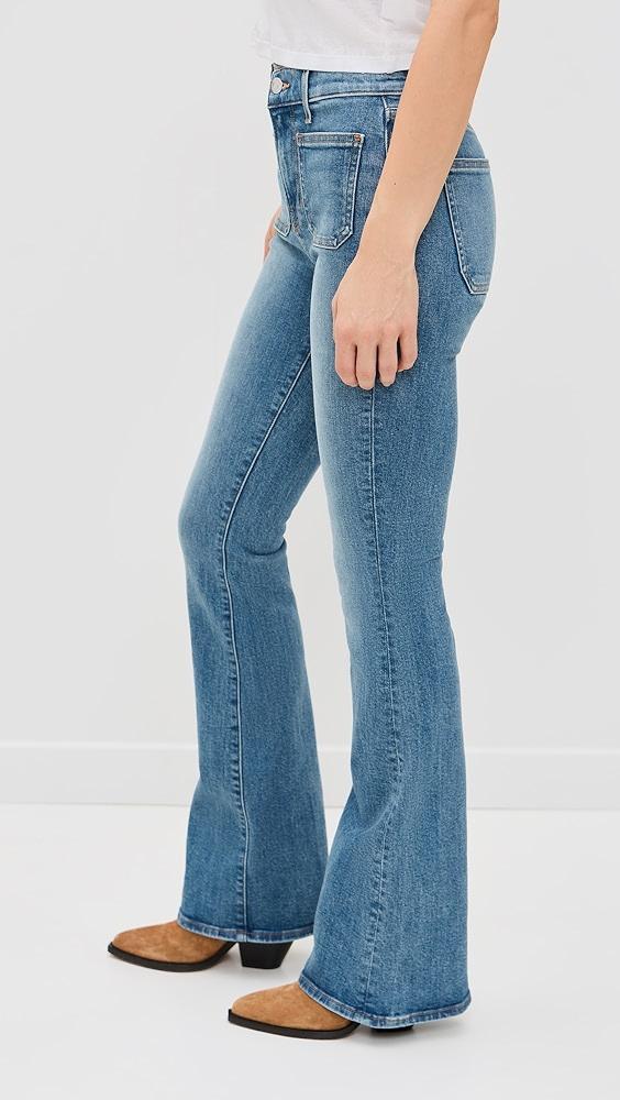 Veronica Beard Jean Beverly Skinny Flare Jeans | Shopbop Product Image