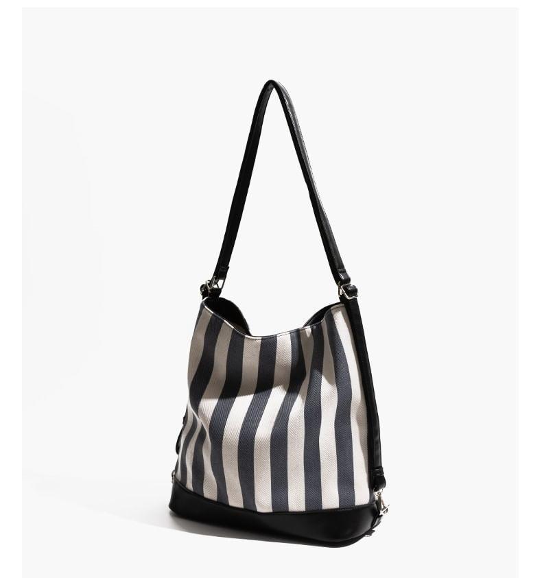 Striped Bucket Bag Product Image