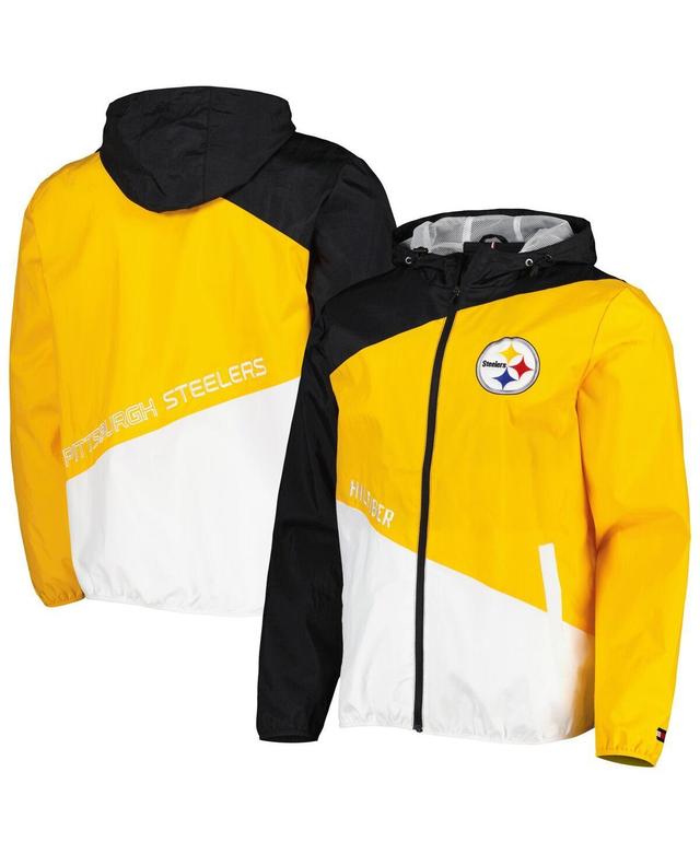 Mens Tommy Hilfiger Black Pittsburgh Steelers Bill Full-Zip Jacket - Black Product Image