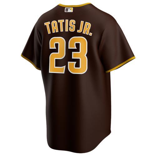 Nike Mens Fernando Tatis Jr. Nike Padres Alternate Replica Player Jersey - Mens Brown Product Image