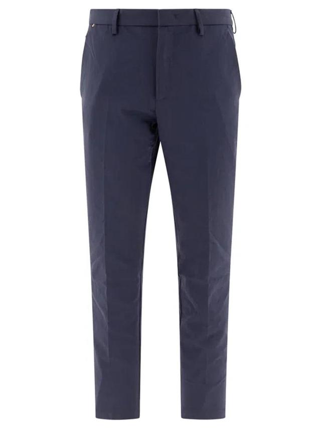 HUGO BOSS Kaito Trousers In Blue Product Image