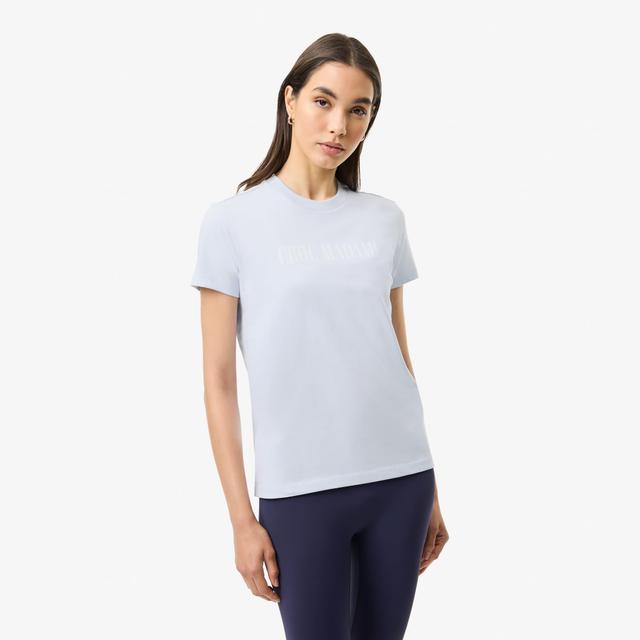 Women's Lacoste x Bandier Jersey T-Shirt Product Image