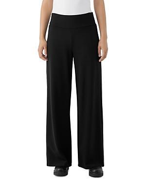 Eileen Fisher High Waist Wide Leg Pants Product Image